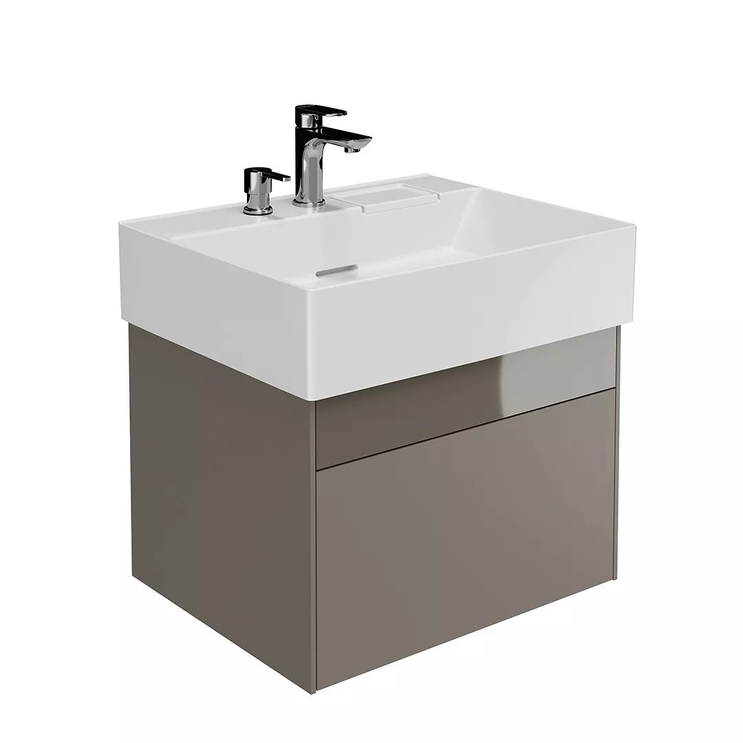 

Тумба с раковиной Kerama Marazzi Logica 60 песчаный