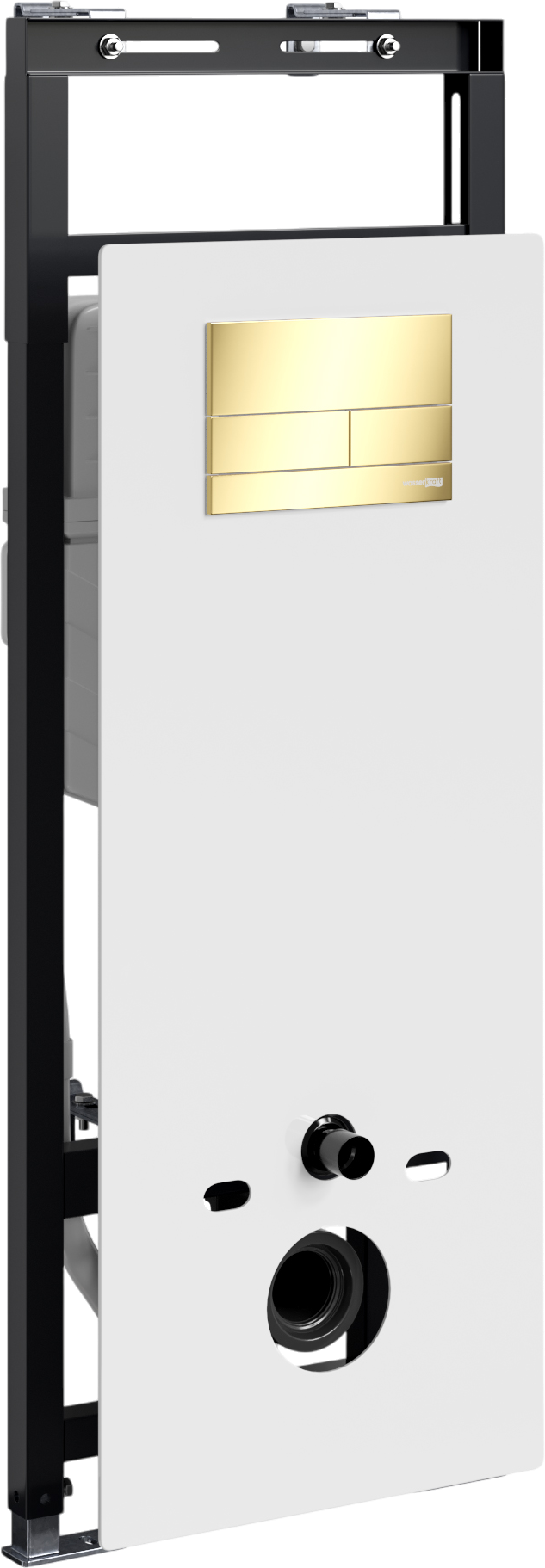 

Система инсталляции для унитазов Wasserkraft Salm 27TLT.010.ME.WH.PG04 с кнопкой смыва золото