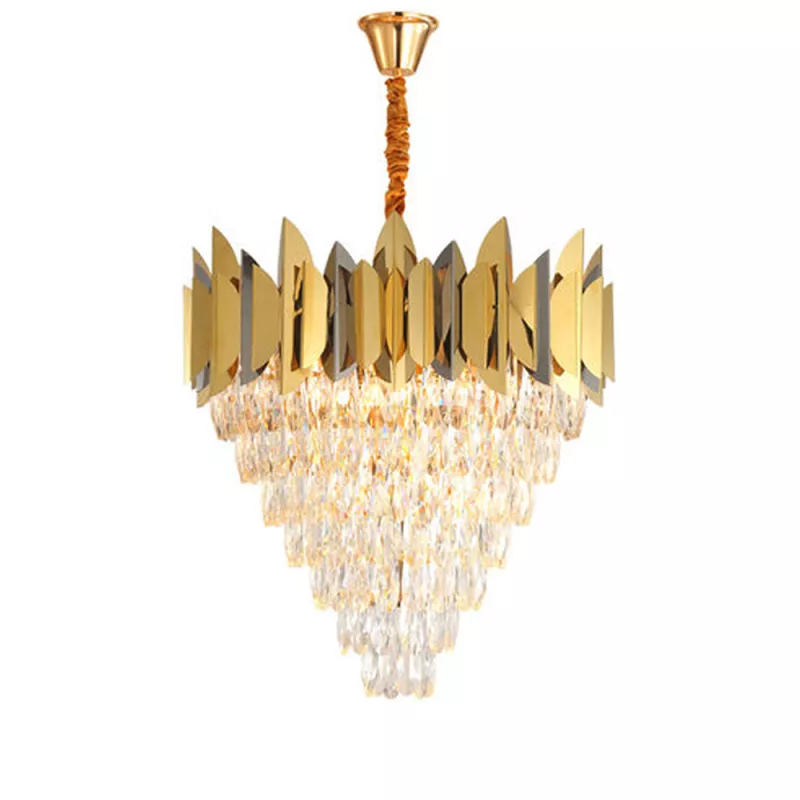 

Подвесная люстра Delight Collection Jadorel 7216 L5+3 gold/black