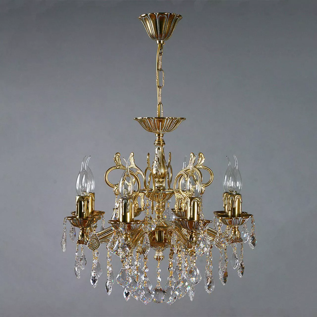 

Подвесная люстра Ambiente Leon 2128/8 WP New Leaf