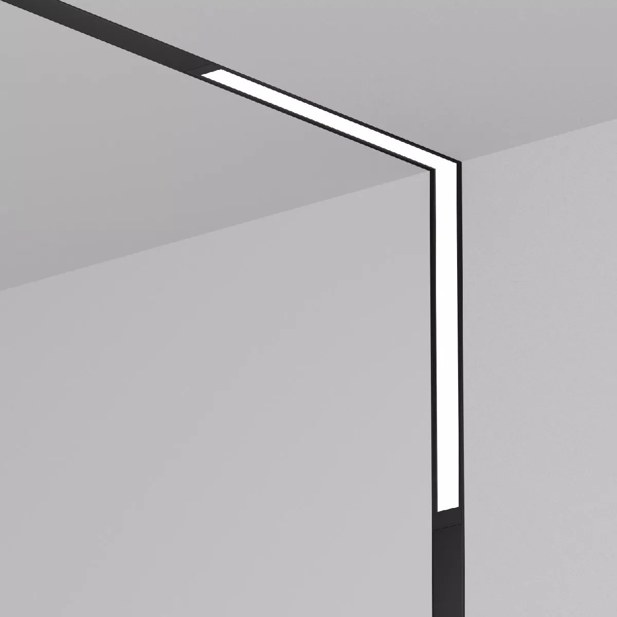 

Трековый однофазный светильник Denkirs Smart Linear DK8015-BK