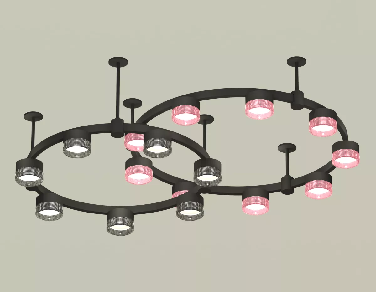 

Комплект подвесного светильника Ambrella Light Techno Ring XR92221200 (A9222, A9227, C9238, C9232, N8486, N8484)