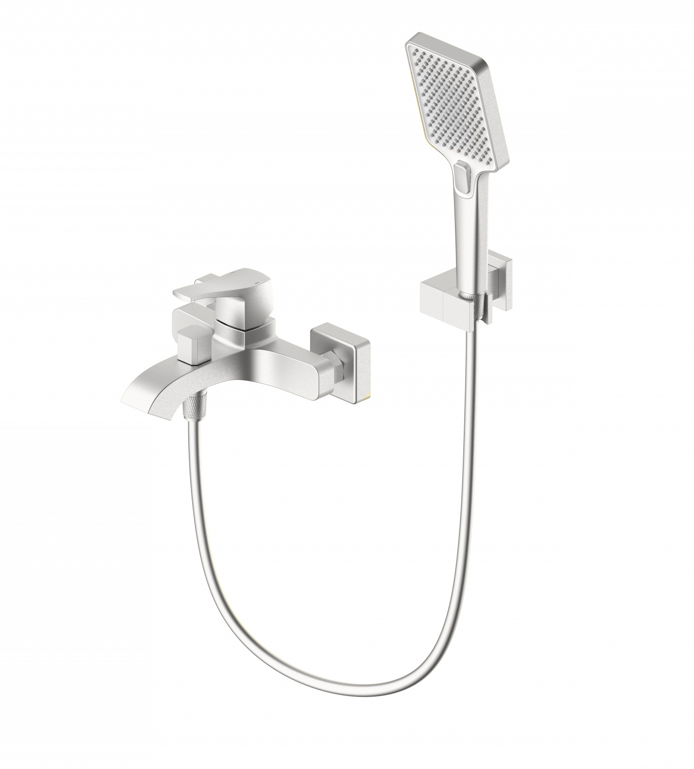 

Смеситель для ванны с душем Wonzon & Woghand Flex WW-88037072-BN брашированный никель