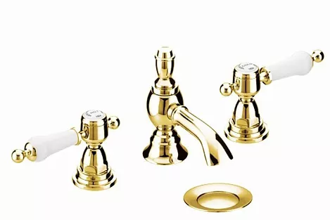 

Смеситель для раковины Heritage Granley золотой
