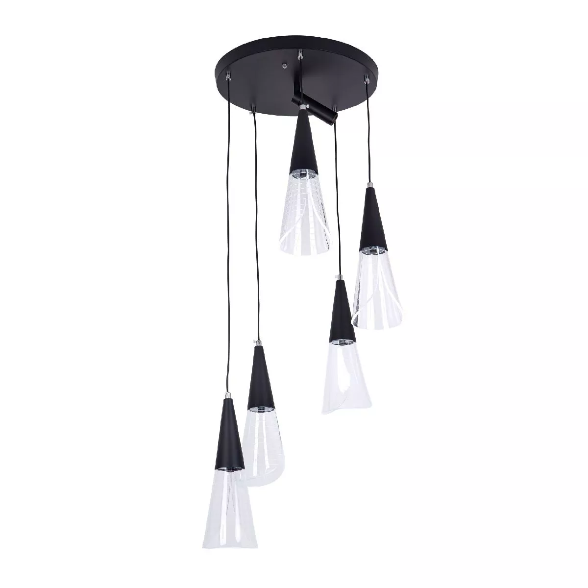 

Каскадная люстра LED4U L7106-6 BK