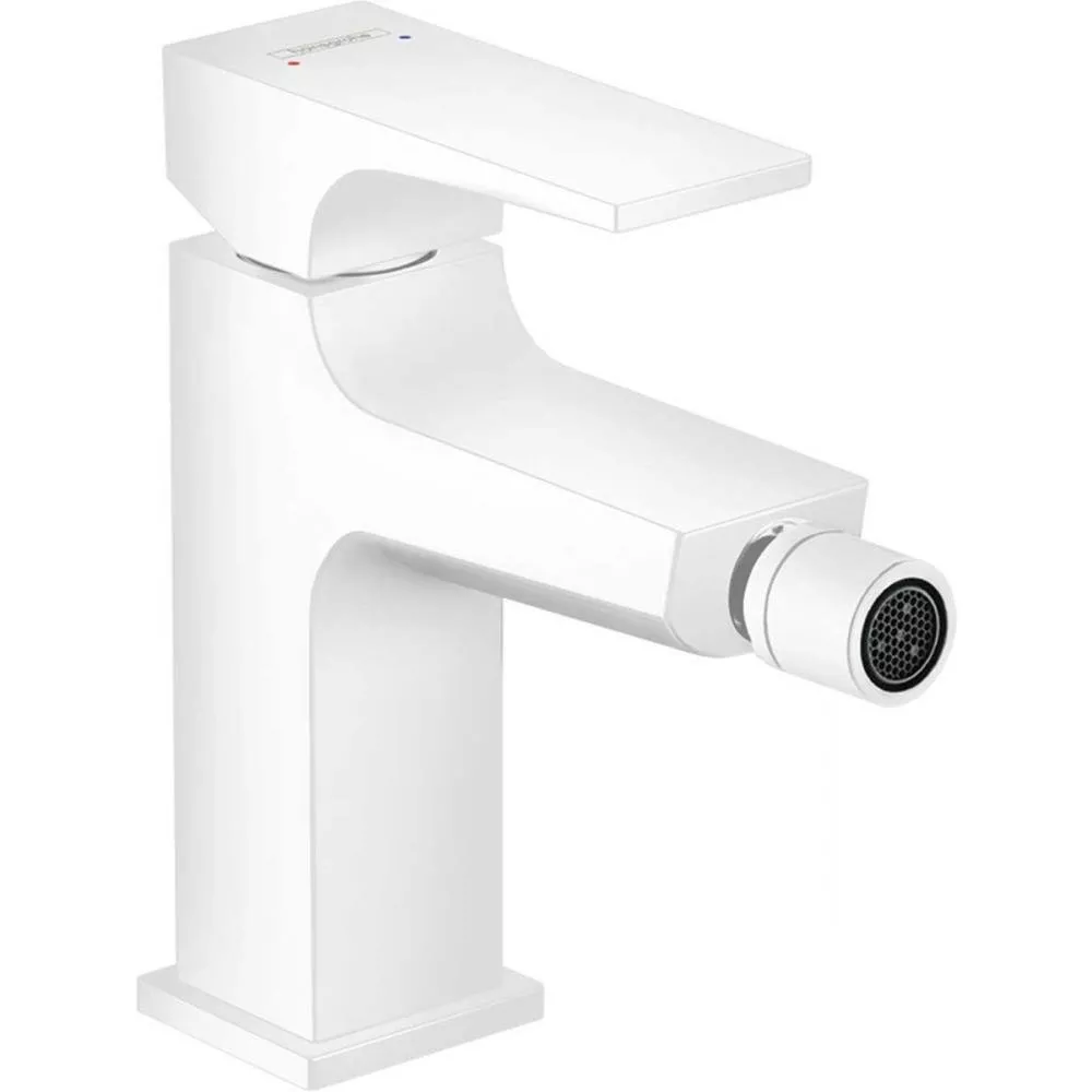 Смесители для биде Смеситель для биде Hansgrohe Metropol 32520700 белый матовый