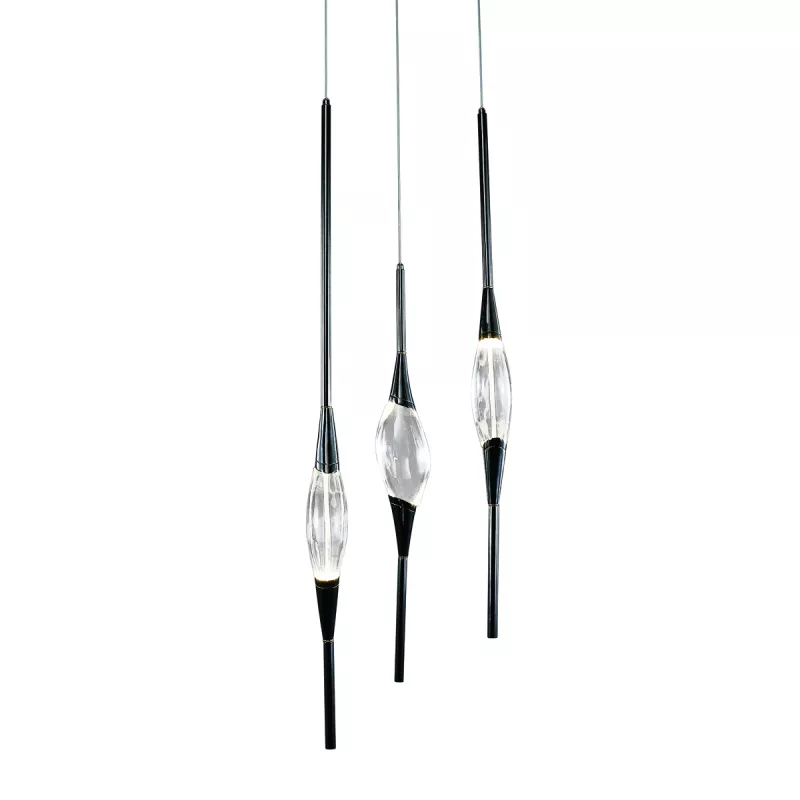 

Подвесной светильник Delight Collection Pezzo OM82112-3 pearl black