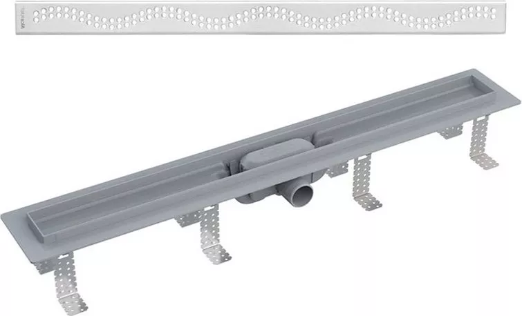 

Душевой трап (лоток) AlcaPlast APZ8-Simple 850M с решеткой и опорами