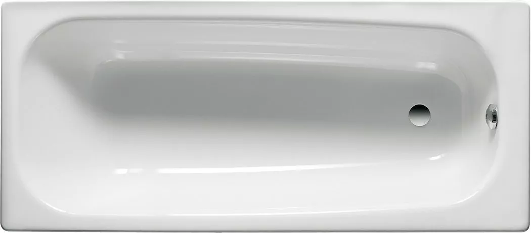 Стальная ванна Roca Contessa 170x70 см (235860000), цвет белый