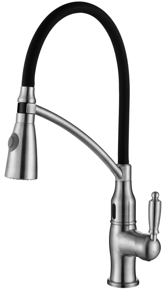 

Смеситель для кухонной мойки Aksy Bagno хром (TL18010-A chrome), Хром;серый
