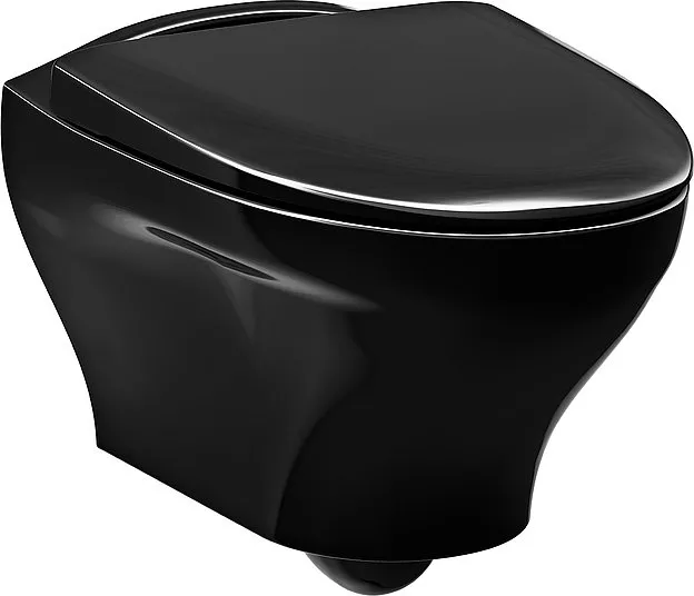 

Унитаз подвесной Gustavsberg Estetic Hygienic Flush черный