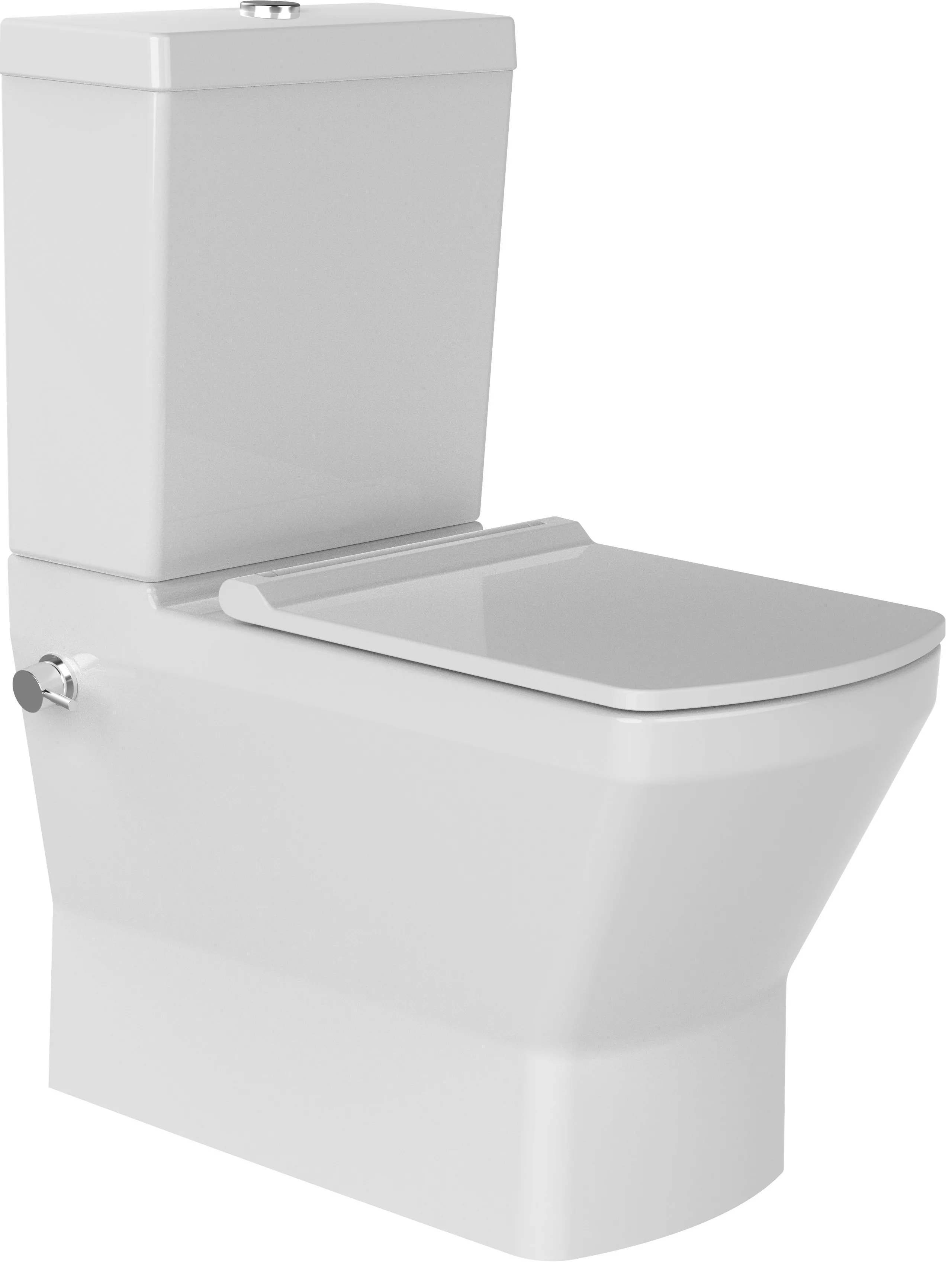 

Унитаз-компакт Bien Neptun NPKD06301VE0W5SZ0 с функцией биде, встроенным смесителем