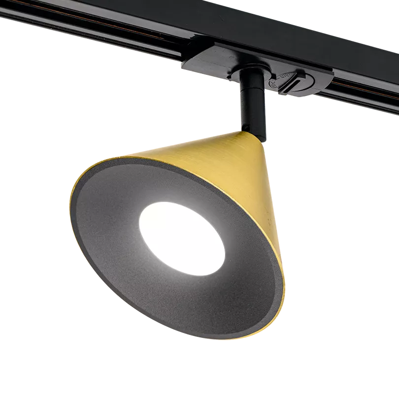 

Трековый однофазный светильник Wolta Bello WTL-GU10/08G