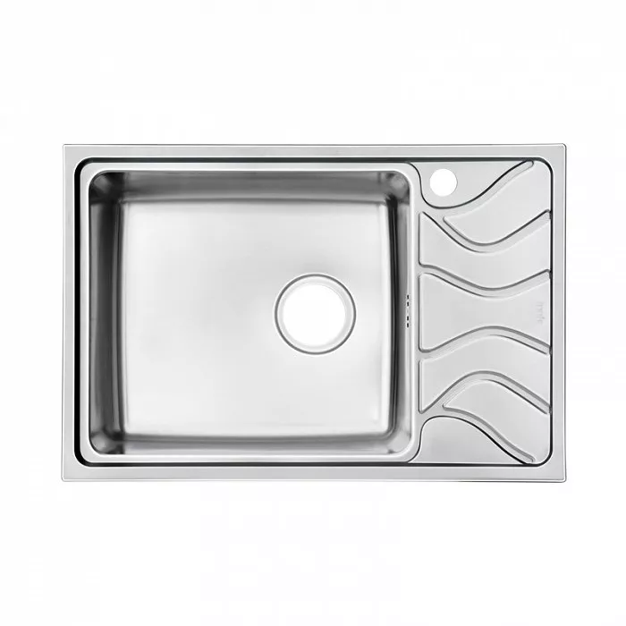 

Мойка, нержавеющая сталь, шелк, чаша слева, 715*480, Reeva S, IDDIS, REE71SLi77