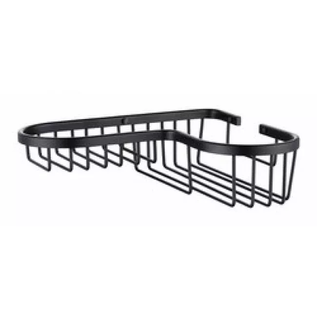 

Полка настенная угловая KAISER 215*235*60 (30) Black/латунь (KH-5032)