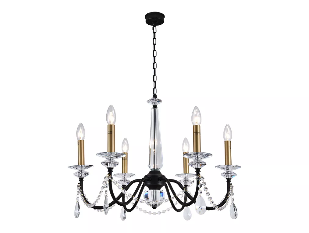 Подвесная люстра Newport 3976/C black+brass М0071828