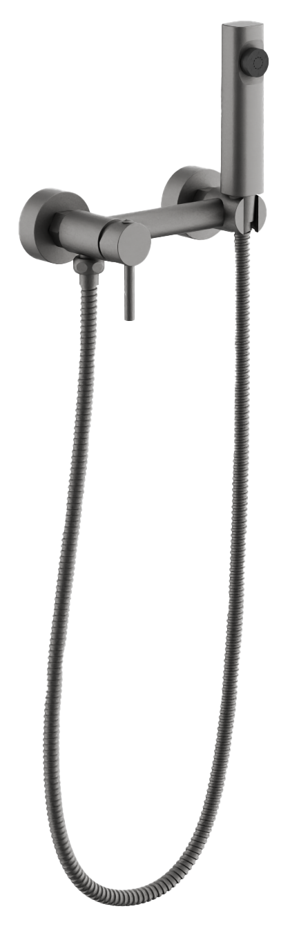 

Гигиенический душ BELZ B803 B55803-3 со смесителем, оружейная сталь