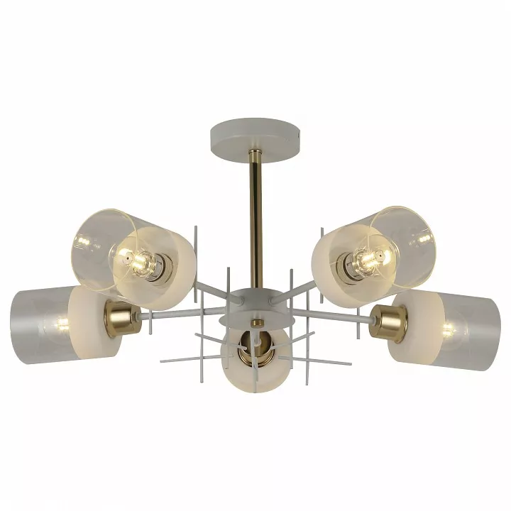 

Потолочная люстра Toplight Chloe TL1253D-05WG