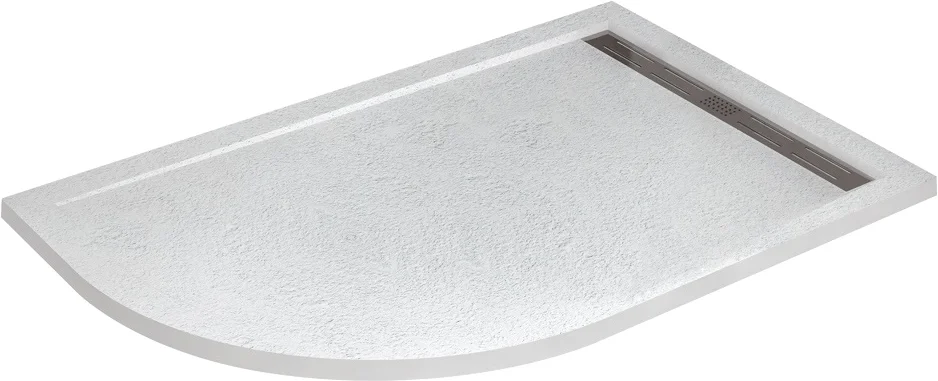   Santehnika Room Поддон для душа Cezares Tray 100х80 правый белый
