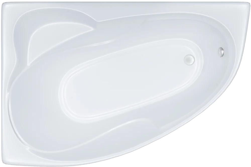 Ванна акриловая Triton Николь 160x100 R белый Щ0000048680 - фото 1