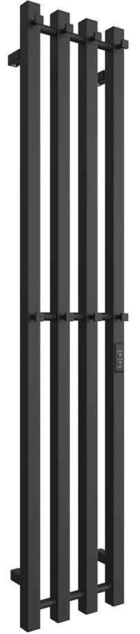 

Полотенцесушитель электрический Двин X-4 plaza neo 140х18, матовый черный