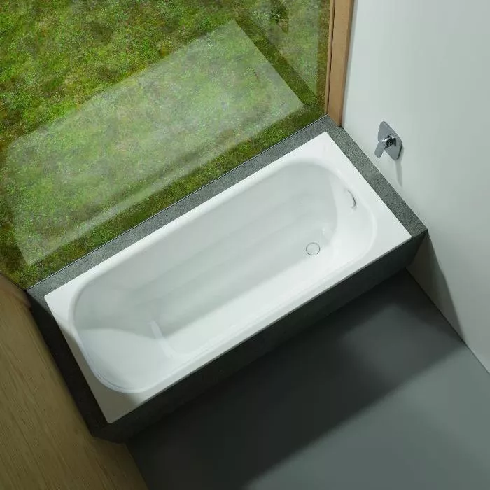 Стальные ванны BETTE Form 2020 Ванна 1900х800х420 мм., с системой антишум, BetteGlasur® Plus, BetteАнтислип, цвет белый