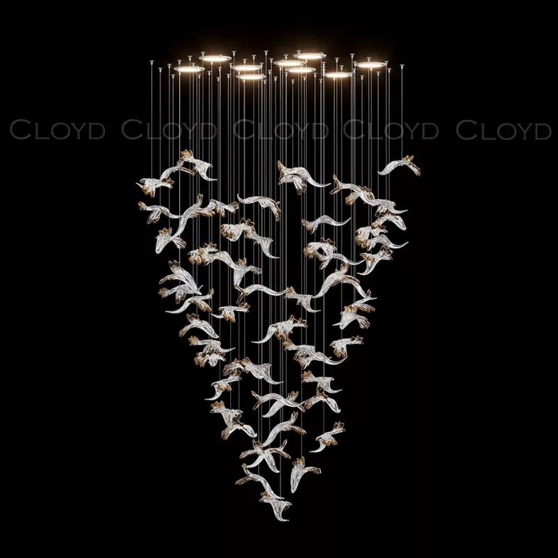 

Каскадная люстра Cloyd Aeria 60001