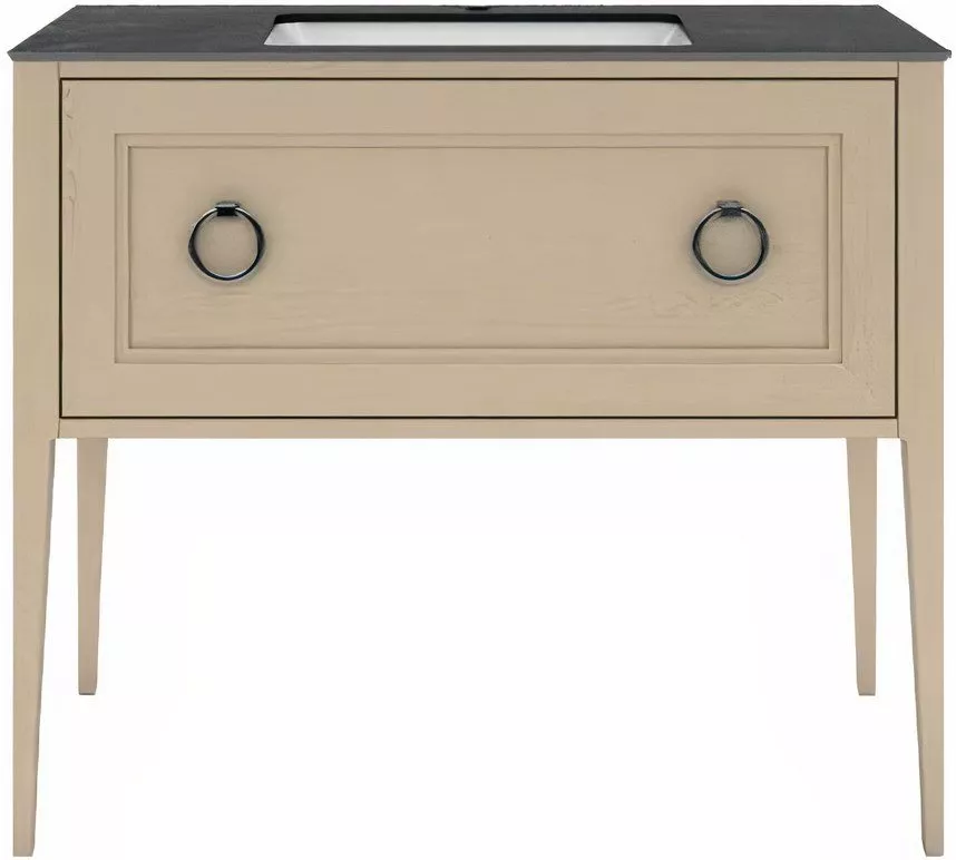 

Тумба с раковиной Kerama Marazzi Plaza Classic 100 капучино матовый