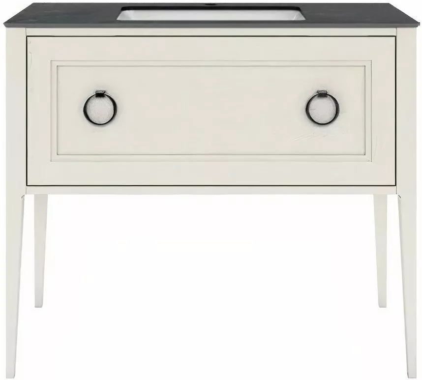 

Тумба под раковину Kerama Marazzi Plaza Classic 100 белый матовый