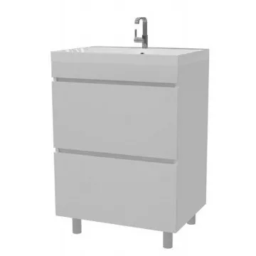 

Тумба под раковину напольная Stella Polar Памелла 60 белая