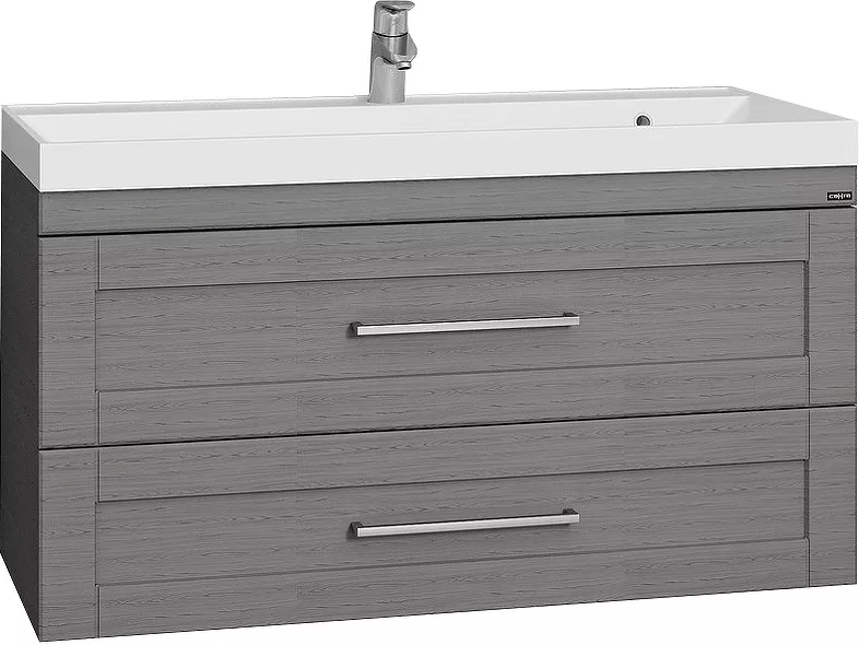 

Тумба под раковину Санта Венера 100 серый