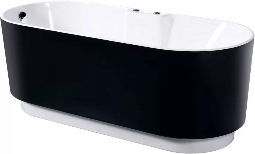 Акриловые ванны  Santehnika Room Акриловая ванна Orans BT-NL601- FTSI Black