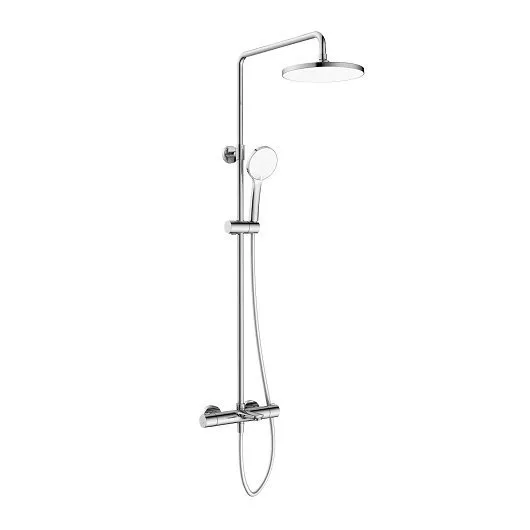 

Душевая стойка Villeroy & Boch Universal хром, белый (TVS00001300061)