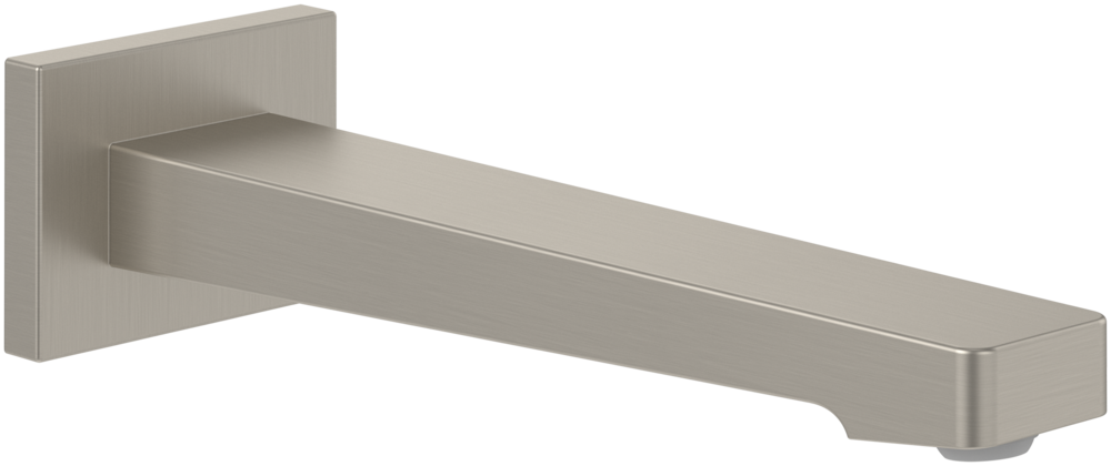 Излив для ванны Villeroy & Boch Architectura Square никель, матовый (TVT12500200064)