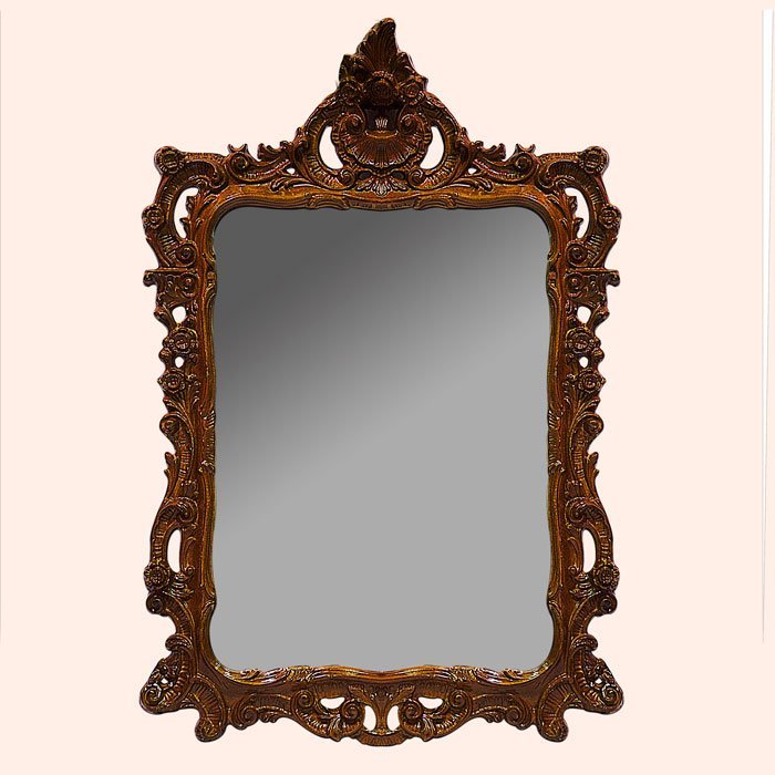 Купить Зеркало в ванную Tiffany World 71 см (TW02002noce), цвет рамы орех, дерево. зеркало