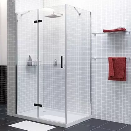 

Душевой уголок Wasserkraft Aller Black 10H10LB 120x100 см