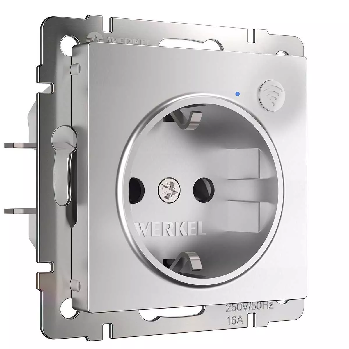 

Розетка Wi-Fi Werkel серебряный W1171606 4690389176074