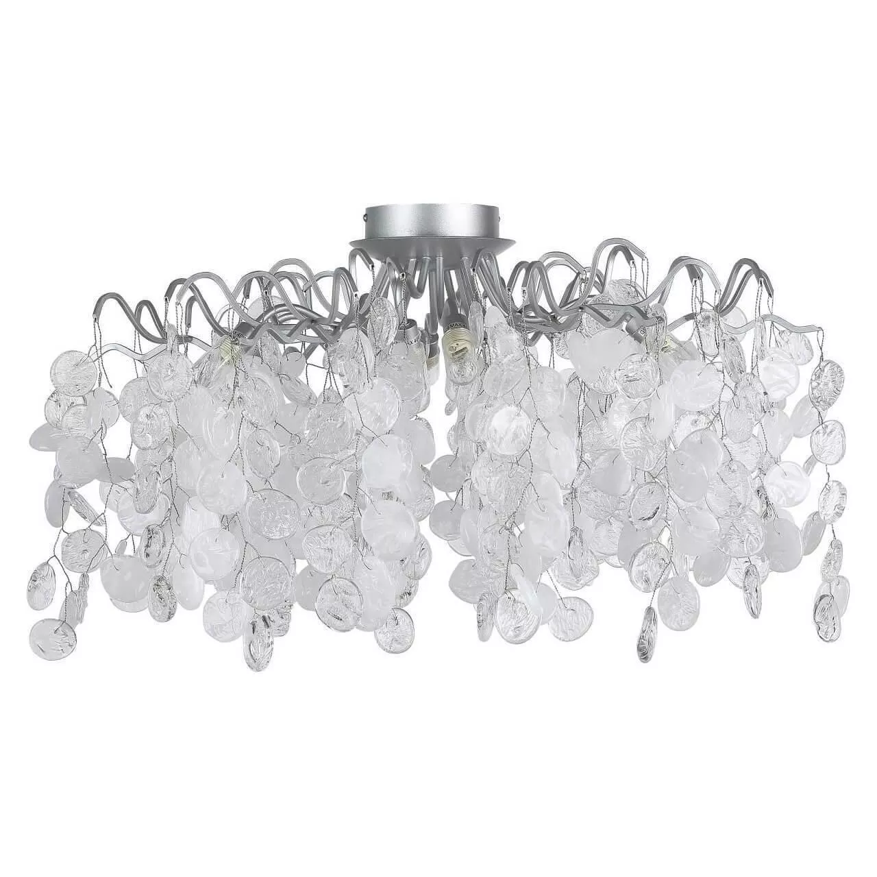 

Потолочная люстра Crystal Lux Tenerife PL8 Silver