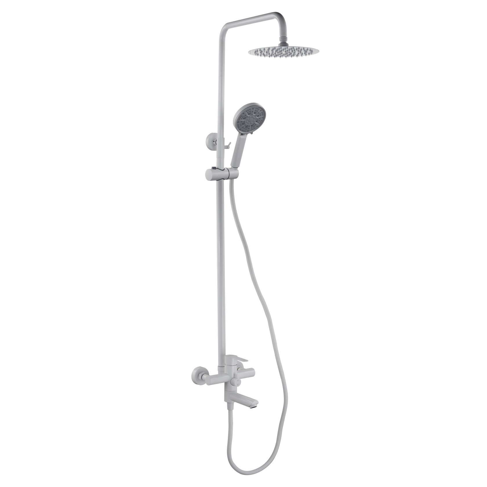 

Душевая стойка Fashun A52401N-8A белая