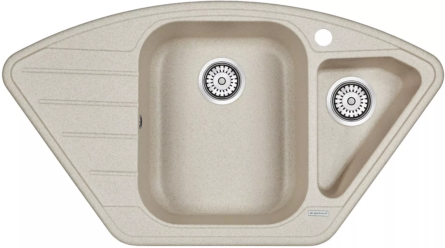 

Мойка кухонная Paulmark Wiese PM529050-BE бежевый