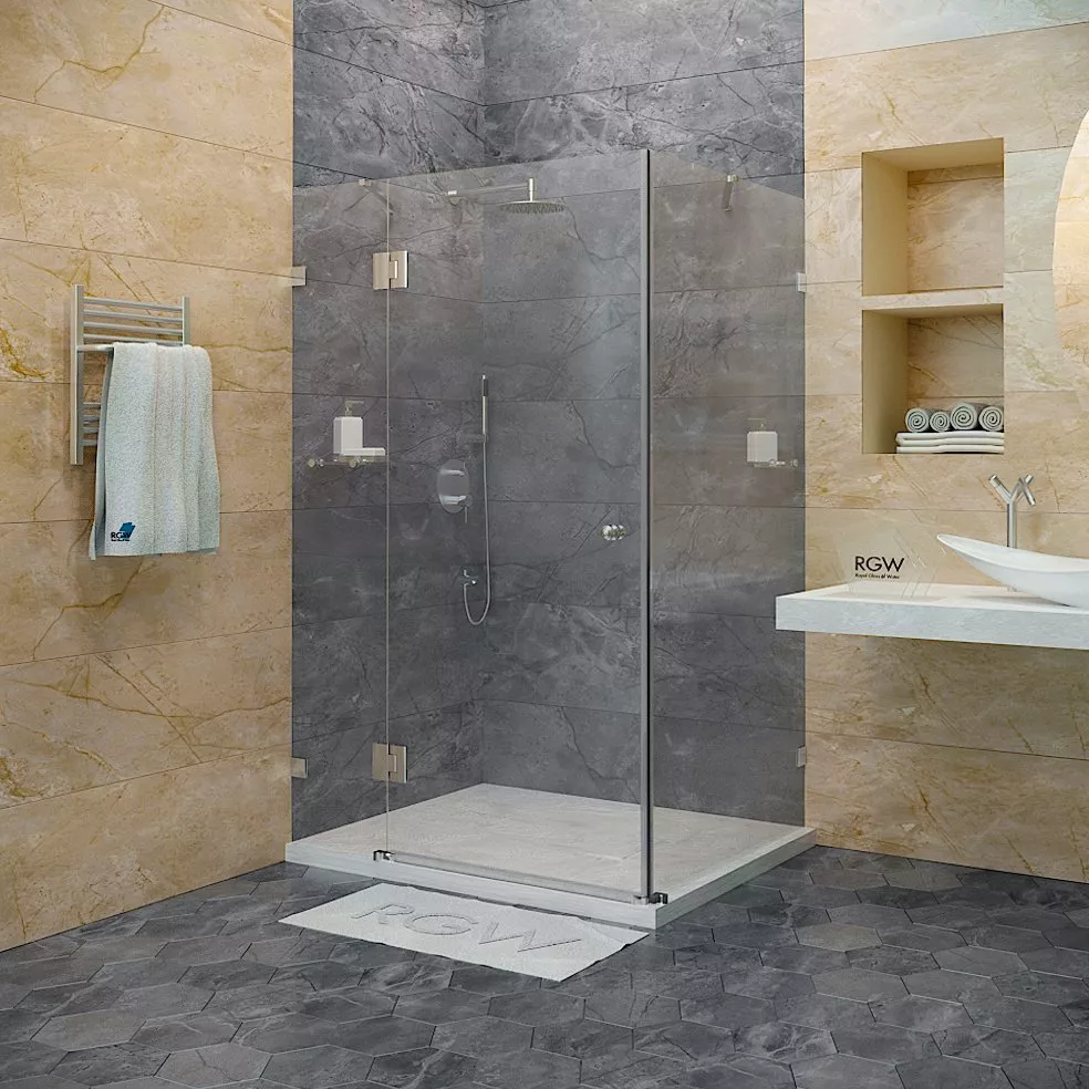 

Душевой уголок RGW Hotel HO-44 120x80x195 профиль хром