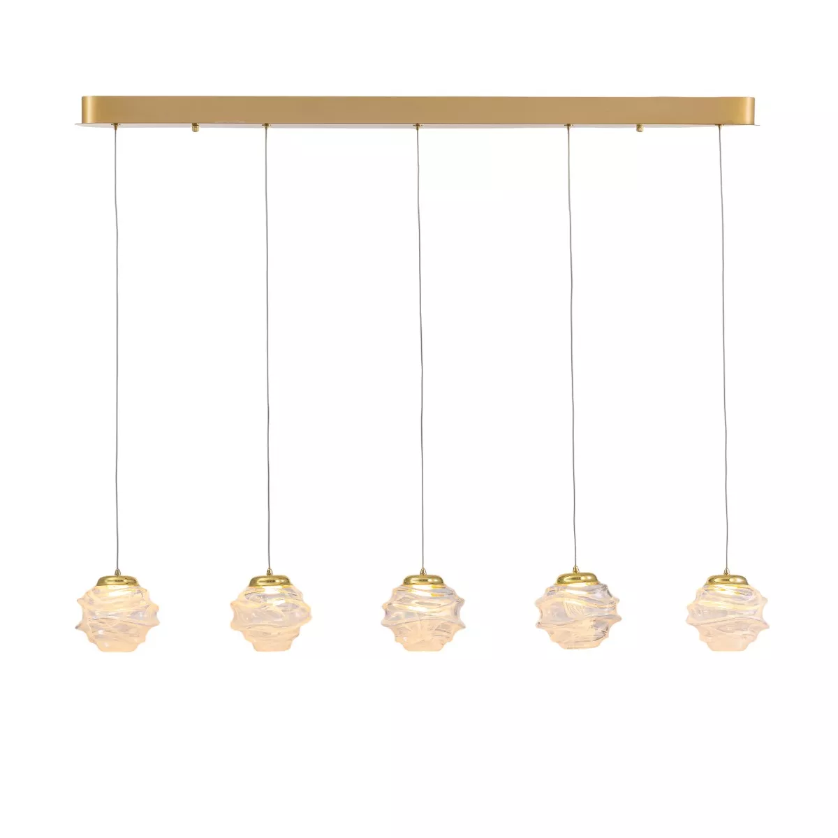 

Подвесной светильник Delight Collection MD25030003-5B gold/clear