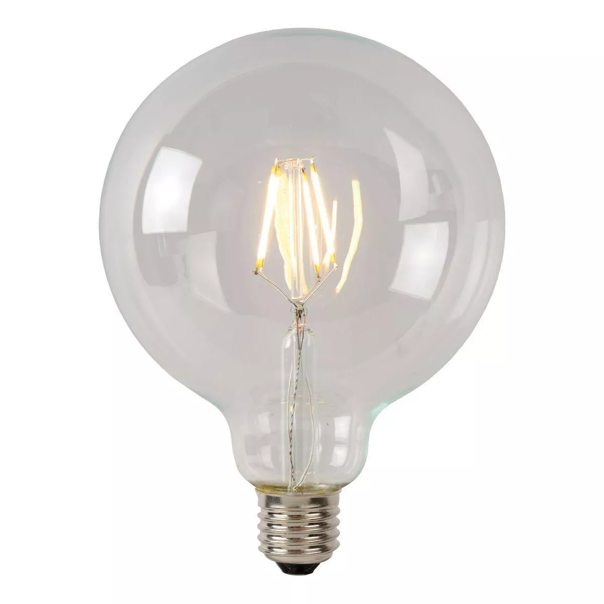 

Лампа светодиодная Lucide E27 7W 2700К прозрачная 49082/07/60