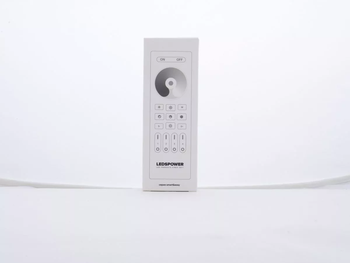 Пульт на 4 зоны LEDS POWER RC01RF белый 006505