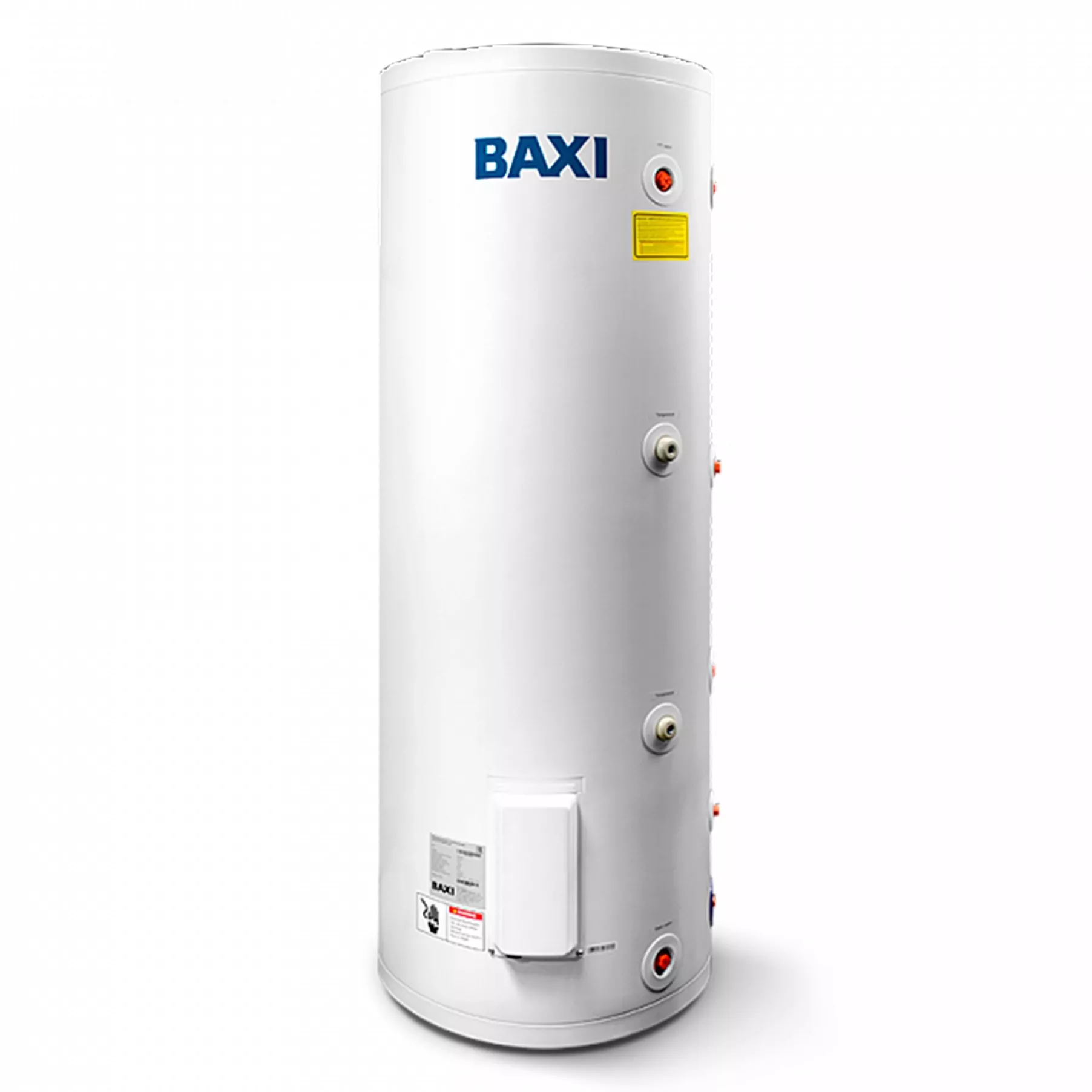 

Бойлер косвенного нагрева BAXI UBC 200 DC напольный, двойной змеевик, с боковым подключением