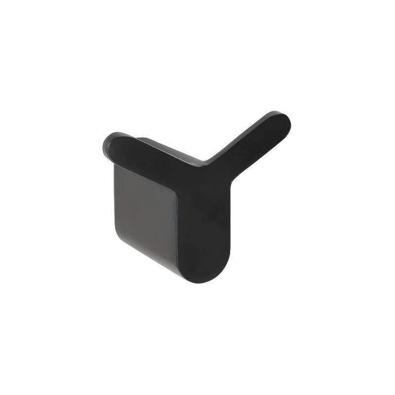 ORGANIC BLACK Крючок двойной черный матовый
