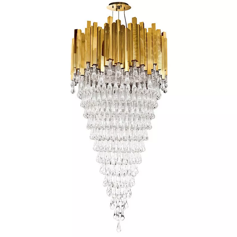 

Подвесная люстра DeLight Collection Trump KM0988P-26 gold