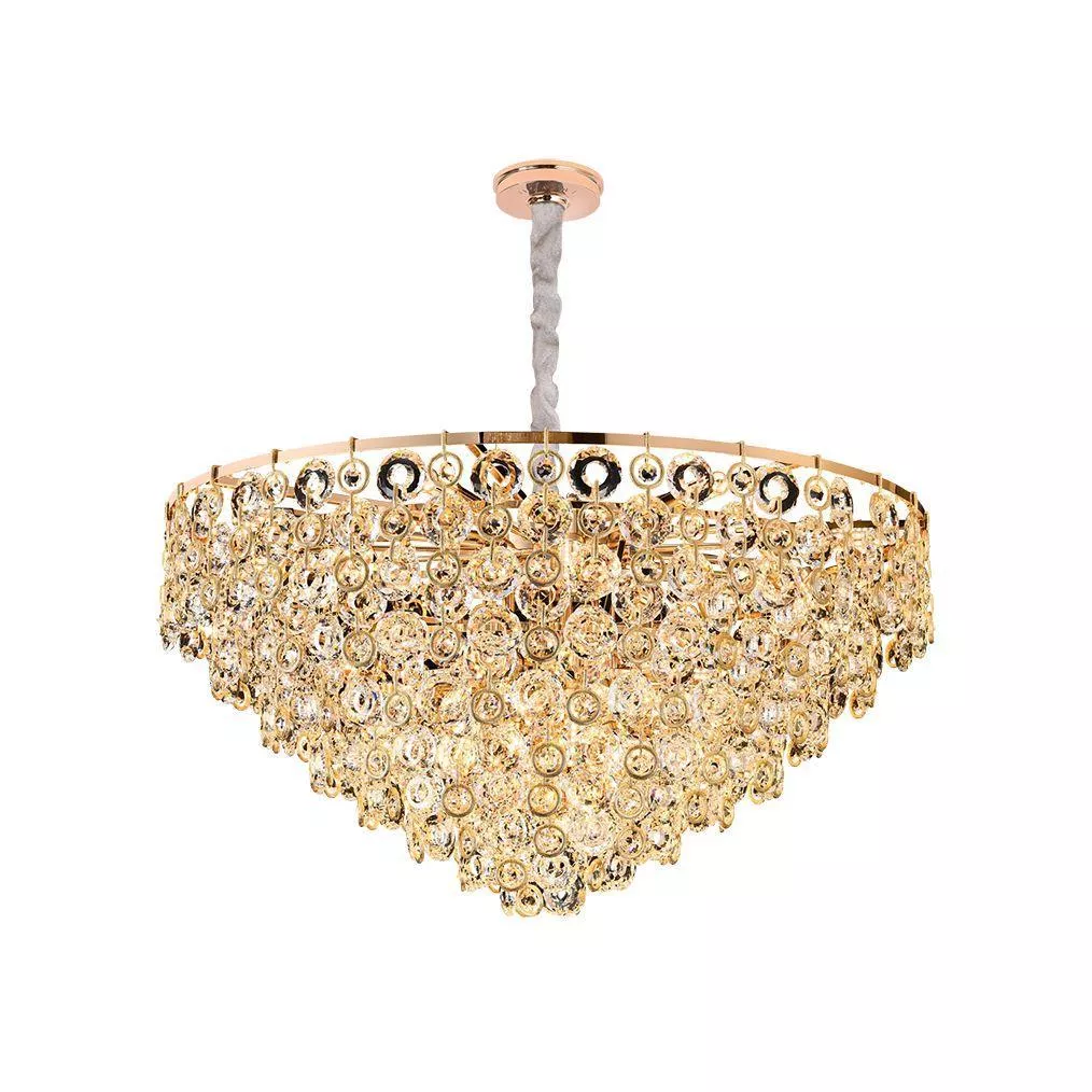 

Подвесная люстра Newport Konstantia 5265+16/C gold М0070029