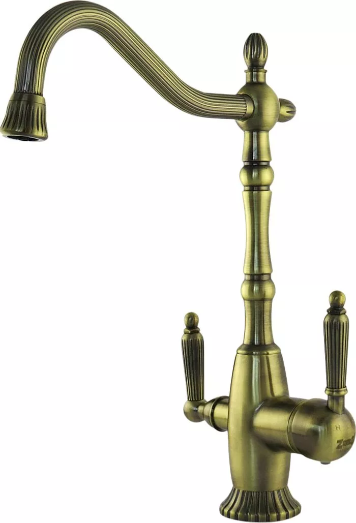 

Смеситель Zorg Sanitary ZR 349 YF BR для кухонной мойки, Бронза