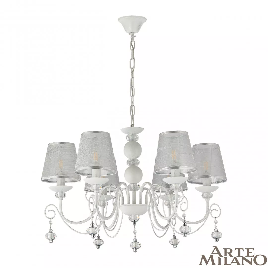 

Подвесная люстра Arte Milano 347620/6 WT+SL
